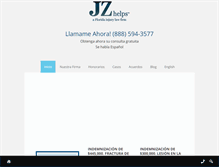 Tablet Screenshot of es.justinziegler.net